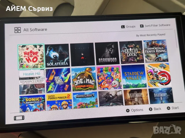 Nintendo Switch OLED с чип и 512GB, снимка 4 - Nintendo конзоли - 55992477