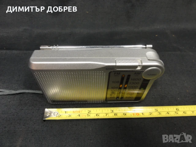PANASONIC RF-P150 FM/AM ТРАНЗИСТОР РАДИО , снимка 6 - Радиокасетофони, транзистори - 50711226