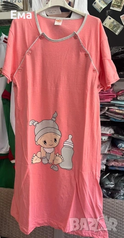 нощници за бременни и кърмачки , снимка 13 - Дрехи за бременни - 53011922