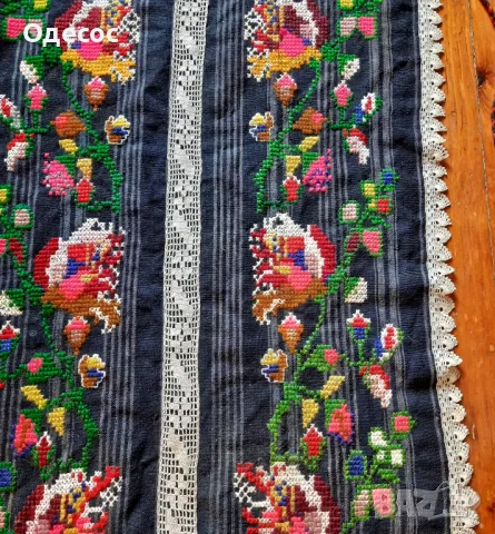 Автентична престилка с.Неофит Рилски,общ.Ветрино, Варненско, снимка 3 - Антикварни и старинни предмети - 50153891