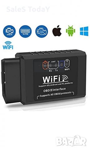 Уред за диагностика OBD2 READER, WIFI , снимка 1