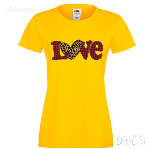 Дамска тениска Love Gnome Valentine's 9, снимка 10 - Тениски - 35552031