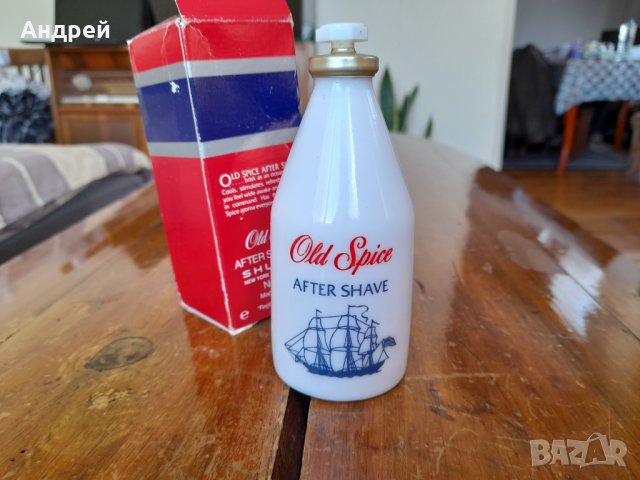 Стар лосион за след бръснене Old Spice, снимка 3 - Други ценни предмети - 32188127