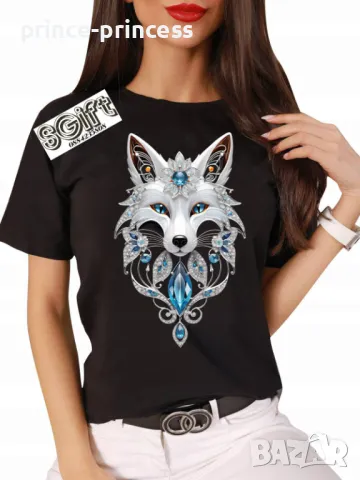 НА ЕДРО Дамска тениска Лисица, снимка 1