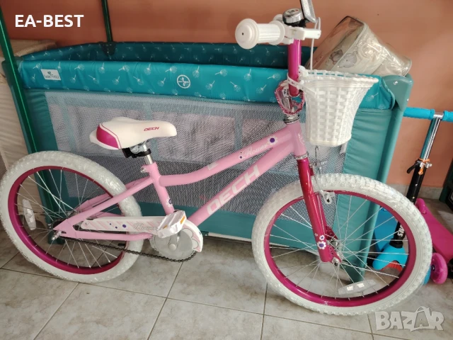 🚲✨ Детски велосипед Dech, 20” – Розов! 🌸🎀, снимка 4 - Детски велосипеди, триколки и коли - 50852420