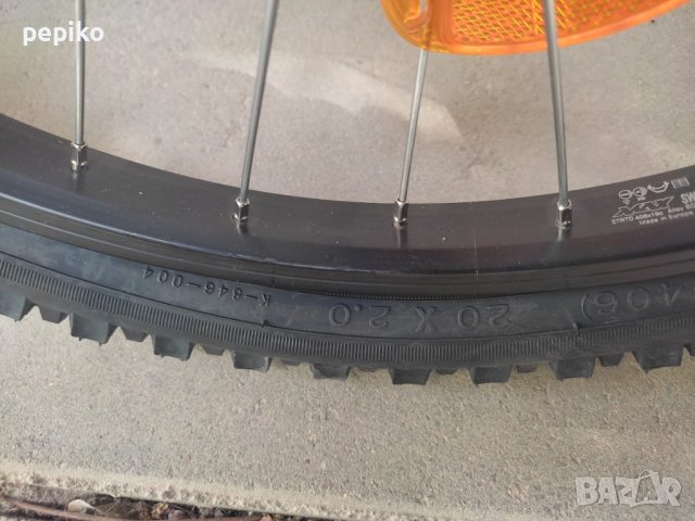 Продавам колела внос от Германия детски велосипед JESSIE 20цола, снимка 5 - Велосипеди - 42345497