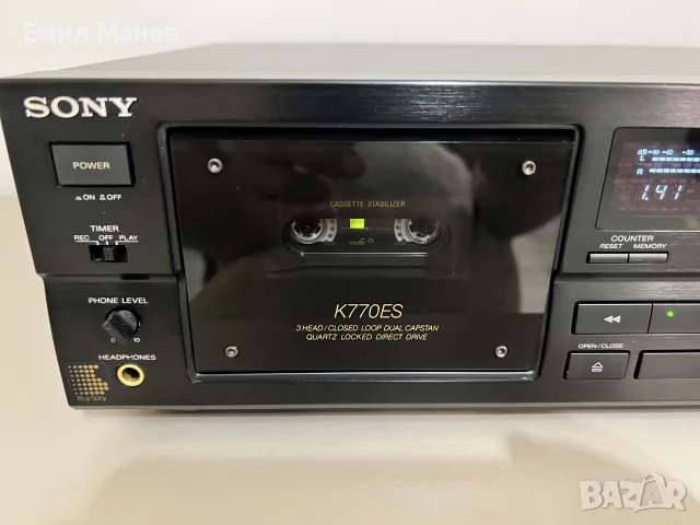 SONY TC K770ES  3 head deck, снимка 6 - Декове - 56106637