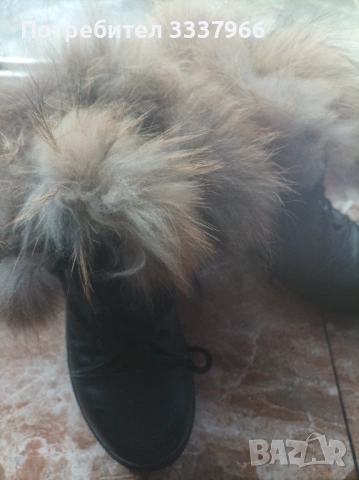 Дамски зимни боти от естествена кожа , снимка 2 - Дамски боти - 53268668