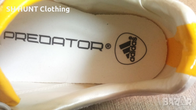 Adidas PREDATOR Football Astro Turf Leather Размер EUR 39 1/3 стоножки естествена кожа 369-14-S , снимка 17 - Футбол - 52228489