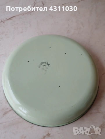 Нови емаилирани тави от 70-80те години, снимка 18 - Съдове за готвене - 54268200