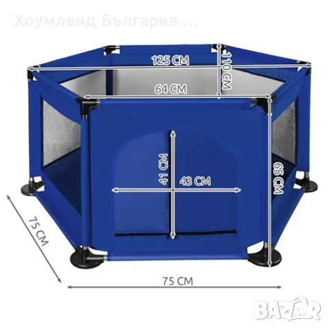 Сглобяем детски кът тип кошара, снимка 3 - Други - 54302091