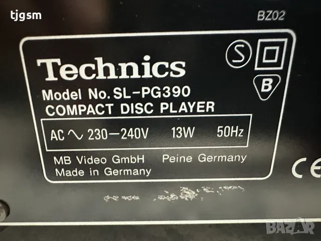 Technics SL-PG390 - CD Player Сиди Плеър, снимка 8 - Декове - 45275719