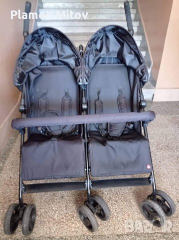 Детска количка за близнаци , снимка 1 - Стоки за близнаци - 37847786