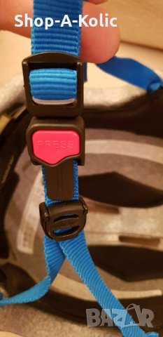 ALPINA Airtime Leisure Commuter BMX Bike Helmet, 6 Vents Blue, снимка 5 - Спортна екипировка - 35650827