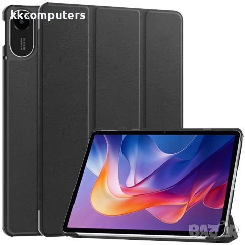 ENKAY HAT PRINCE Калъф със Стойка за Xiaomi Redmi Pad 2 - PU Кожа, Авто Wake/Sleep, Протектор, 7 Цвя, снимка 6 - Калъфи, кейсове - 52144271
