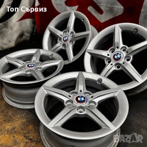Алуминиеви джанти за БМВ, 16 цола, 5х120, 4 броя, снимка 3 - Гуми и джанти - 51637549
