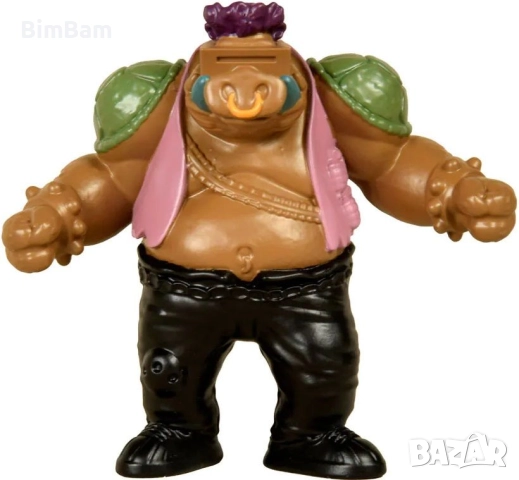 Разтеглива фигурка Bebop - Прасе Playmates TMNT / Teenage Mutant Ninja Turtles / Nickelodeon, снимка 2 - Фигурки - 52170424