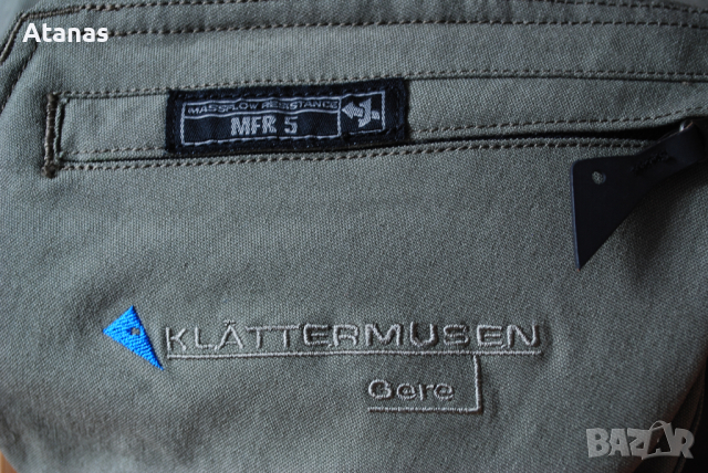 Klattermusen Gere Мъжки M панталон трекинг softshell patagonia arcteryx norrona bergans fjallraven, снимка 8 - Панталони - 44728340