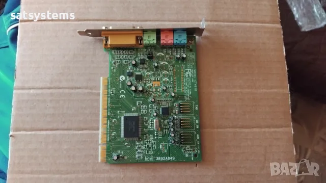 Звукова карта Creative Labs Sound Blaster ViBRA 128 PCI CT4810 PCI, снимка 6 - Други - 31941322