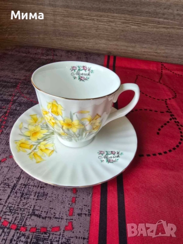 Порцеланова чаша за чай/кафе, снимка 3 - Чаши - 51891730