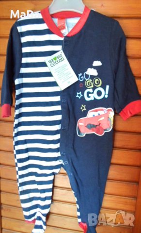 Дисни РОМПЪР Био ПАМУК /3-9мес./, снимка 2 - Бебешки гащеризони - 42508232