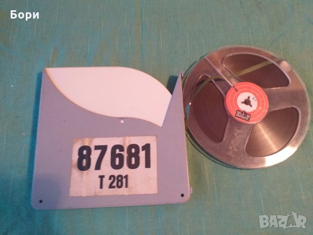 BASF 18см  с кутия магнетофонна ролка, снимка 2 - Други - 31583700