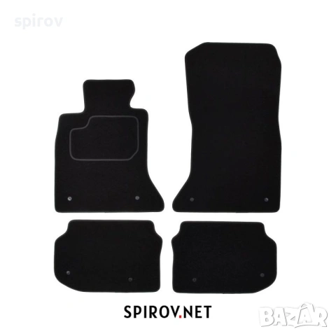 Велурени стелки за BMW 5 серия  F10 седан 2010–2017