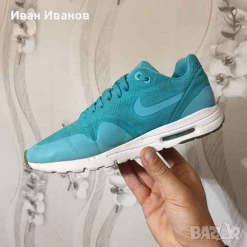 маратонки Nike Air Max 1 ULTRA MOIRE LIGHT номер 38,5, снимка 6 - Маратонки - 36470112