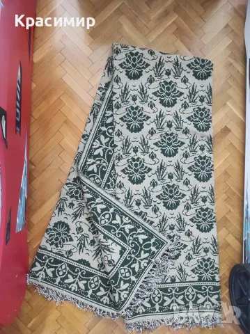 Голям зелен килим, снимка 5 - Килими - 56444357