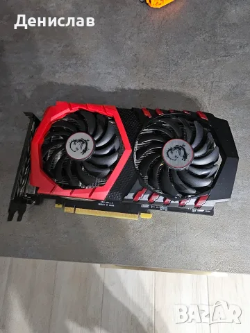 Видеокарта MSI GeForce GTX 1050 Ti GAMING X 4GB - Отлично състояние