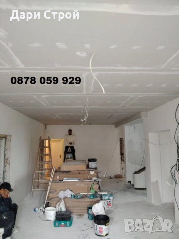 Вътрешни ремонти в София и региона - фина и гипсова шпакловка, мазилки, боядисване и др., снимка 8 - Ремонти на апартаменти - 52940838