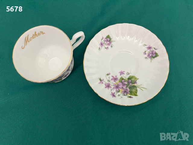Двоен сет за чай с надпис ,,Mother”, снимка 8 - Чаши - 53071677