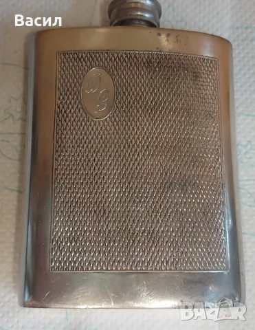 Метална манерка за алкохол 