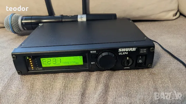 SHURE UR2 Най-добрия в света, снимка 4 - Микрофони - 49689152