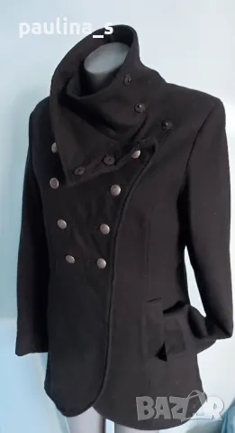 "minimum" / Уникално палто от естествена вълна и примеси, снимка 12 - Палта, манта - 31092825