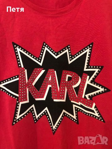 Karl Lagerfeld Дамска тениска, снимка 3 - Тениски - 40823412