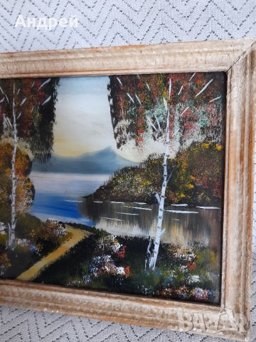 Стара картина #17, снимка 3 - Други ценни предмети - 44494512