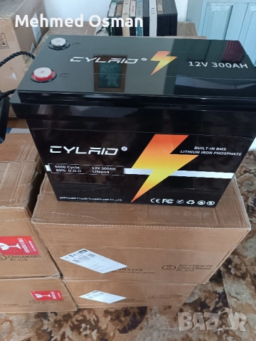 батерия за соларни системи 12 волта 300 ампера, снимка 3 - Друга електроника - 51759806