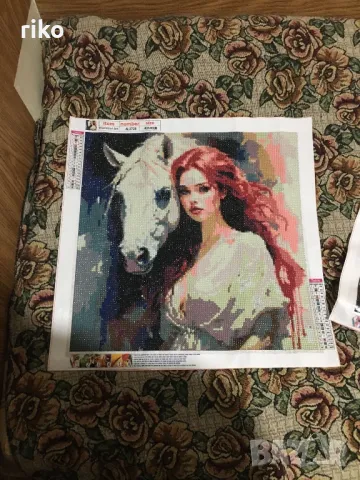 Продавам гоблен с маниста 