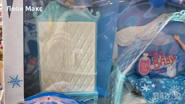 Кукла Елза с легло,гардероб и аксесоари за игра, снимка 4 - Кукли - 48252286