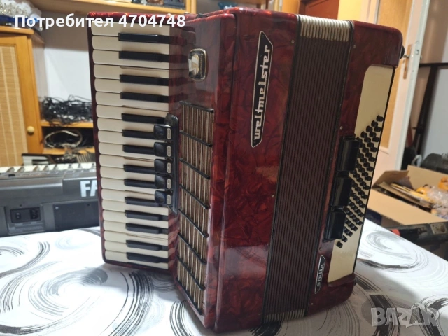 Акордеон Велтмайстер Стела 60 баса, снимка 2 - Акордеони - 53135953