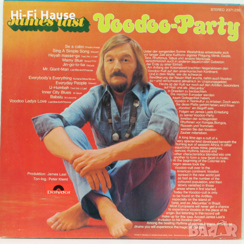 James Last - Voodoo Party, снимка 2 - Грамофонни плочи - 36398345
