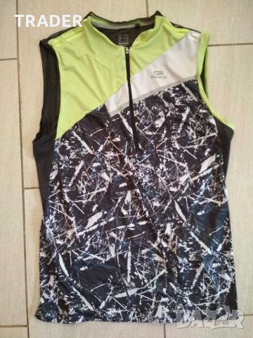 Джърси тениска  за бягане колоездене елек KALENJI DECATHLON, снимка 6 - Спортна екипировка - 19639344