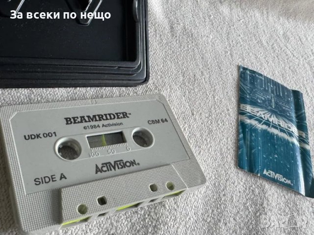 ОРИГИНАЛНА ретро Игра за Commodore 64 , Beamrider, снимка 7 - Други игри и конзоли - 49962559