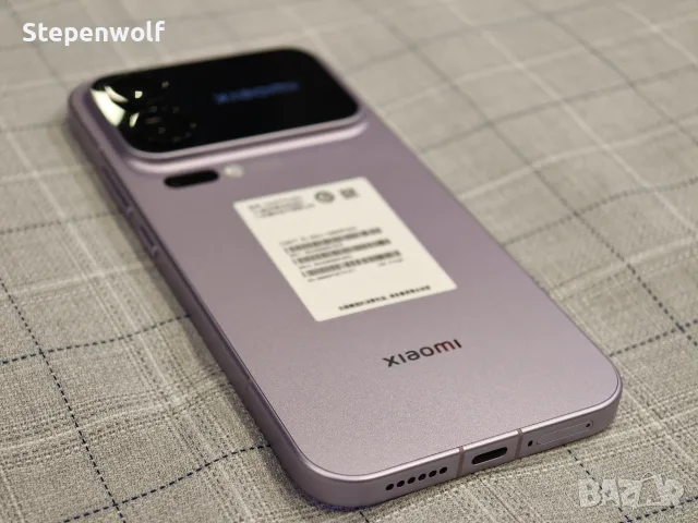 Нов Xiaomi 17  Pro Max 16/512 лилав - 6.9" + 2.9" OLED, Leica 3x50mpx; 7500mAh 100w, снимка 3 - Xiaomi - 55848578