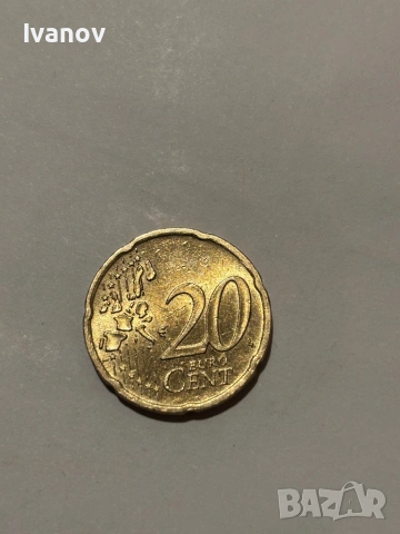 Moneta 20 euro cent 2003 a