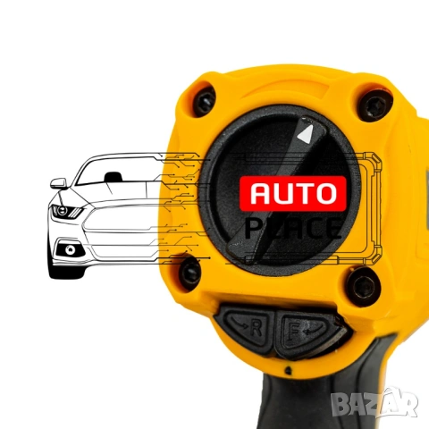 Пневматичен гайковерт с къс шпиндел 1450 Nм 1/2″ JCB с вложки и куфар, снимка 9 - Други инструменти - 54048488