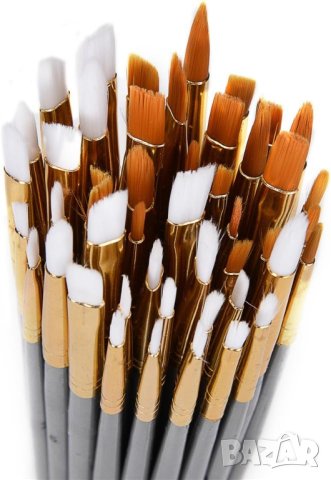 Комплект четки за рисуване 50 броя A104137, снимка 2 - Ученически пособия, канцеларски материали - 42411882