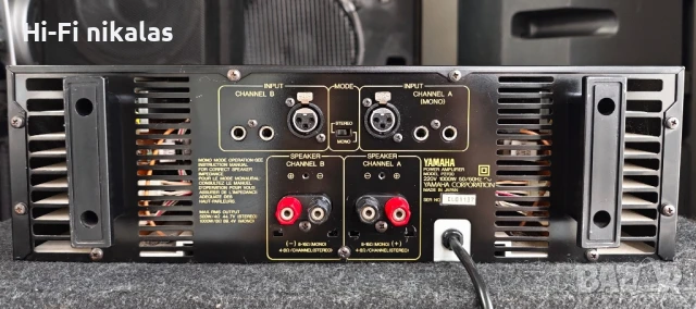 професионално стъпало усилвател YAMAHA P 2700, снимка 6 - Ресийвъри, усилватели, смесителни пултове - 50657160