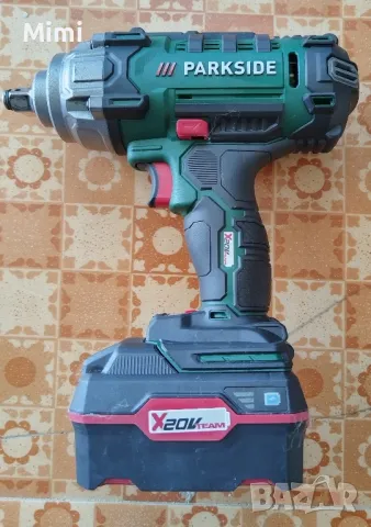 Ударен Гайковерт Parkside Passk 20-Li A1, снимка 8 - Винтоверти - 49420215
